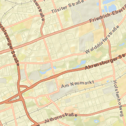 Wandsbek Street Map