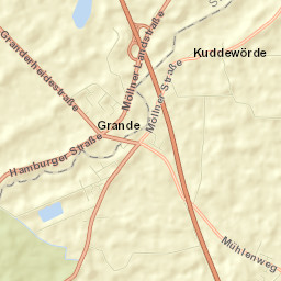 Kuddewörde Street Map