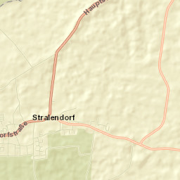 Stralendorf Street Map