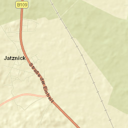 Jatznick Street Map