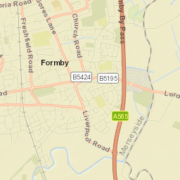 Formby Street Map