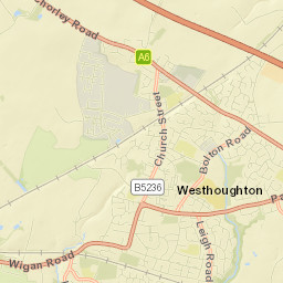 Westhoughton Street Map