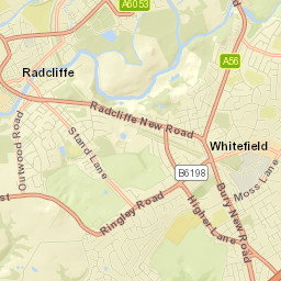 Whitefield Street Map