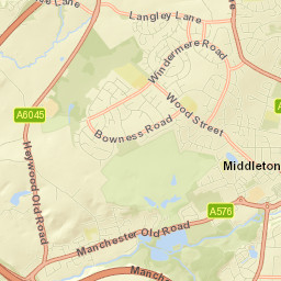 Middleton Street Map
