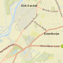 Kirk Sandall Street Map