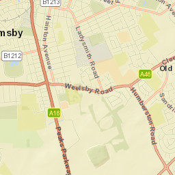 Grimsby Street Map