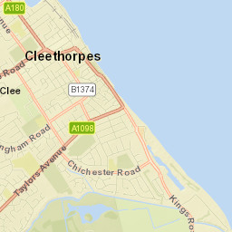 Cleethorpes Street Map