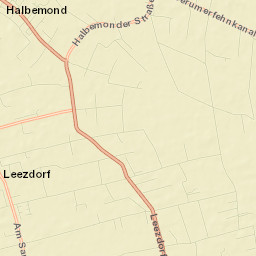 Leezdorf Street Map