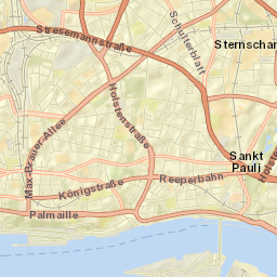 St. Pauli Street Map