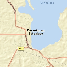 Zarrentin Street Map