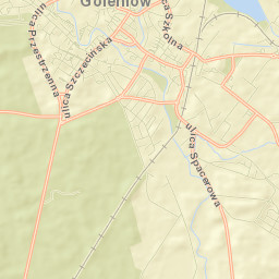 Goleniów Street Map