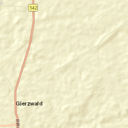 Gierzwałd Street Map