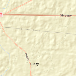 Powiat szczycieński Street Map