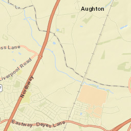 Maghull Street Map