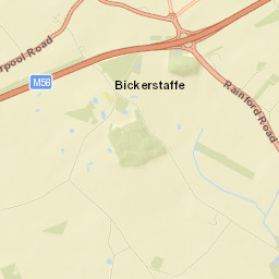 Ben Lane, Bickerstaffe, Lancashire L39, UK Street Map