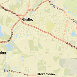 Hindley Street Map