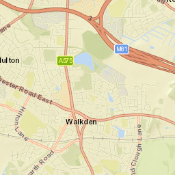 Walkden Street Map