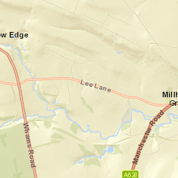 Royd Moor Hill, Thurlstone, Sheffield, South Street Map