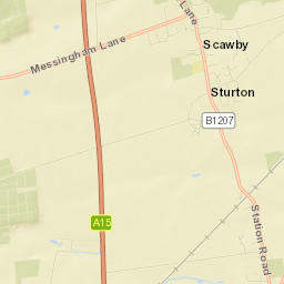 Scawby Street Map