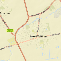 North East Lincolnshire Street Map