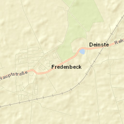 Deinste Street Map