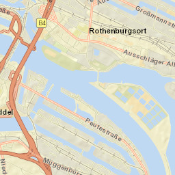 Rothenburgsort Street Map