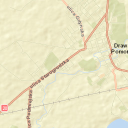 Drawsko Pomorskie Street Map