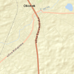 Okonek Street Map