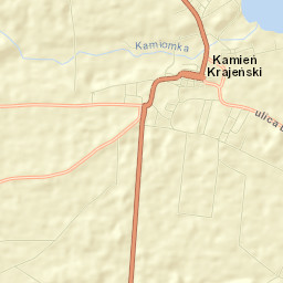 Kamień Krajeński Street Map