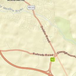 Ashbourne Street Map