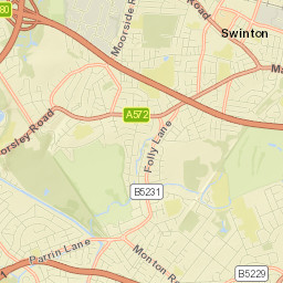 Canal Side, Eccles M30, UK Street Map