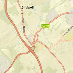 14 Locksley Gardens, Birdwell, South Yorkshire Street Map