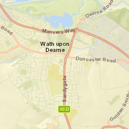 Wath upon Dearne Street Map