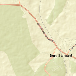 Burg Stargard Street Map