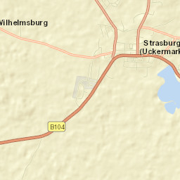 Strasburg Street Map