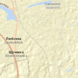 Lyubokhna Street Map