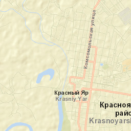 Krasnyy Yar Street Map