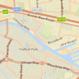 Salford Street Map