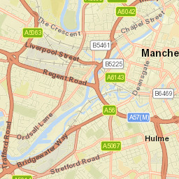 98 Corporation Street, Manchester, Greater Manchester Street Map