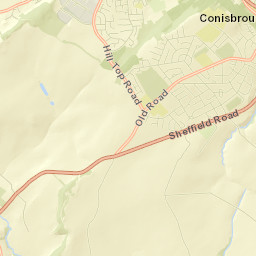 Conisbrough Street Map