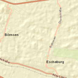 Escheburg Street Map
