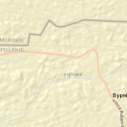 Sypniewo Street Map