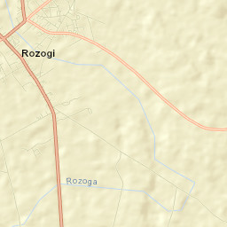 Rozogi Street Map