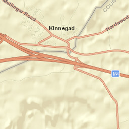 Kinnegad Street Map