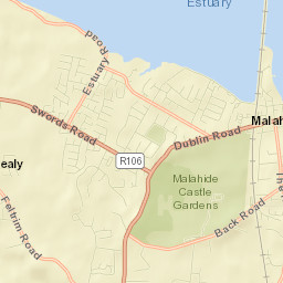 Malahide Street Map