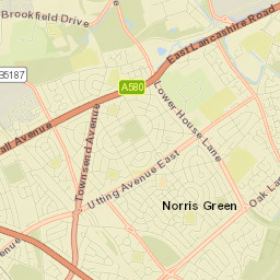 63 Mansion Drive, Liverpool, Merseyside Street Map