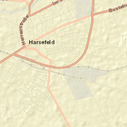 Harsefeld Street Map