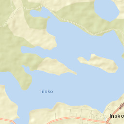 Ińsko Street Map