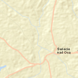 Świecie nad Osą Street Map