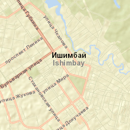 Ishimbay Street Map